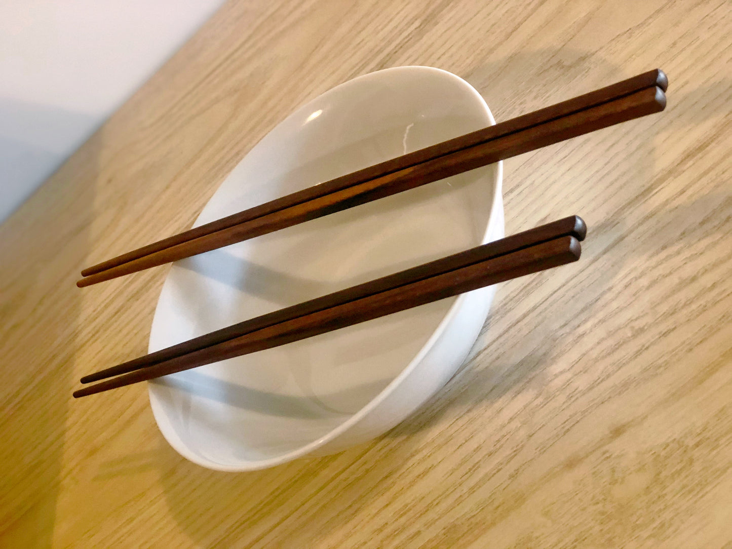 SIMPO 12" Cooking/ Hotpot Chopsticks-(100% Tung oil finish)-Natural Wood Chopsticks-Made In Canada