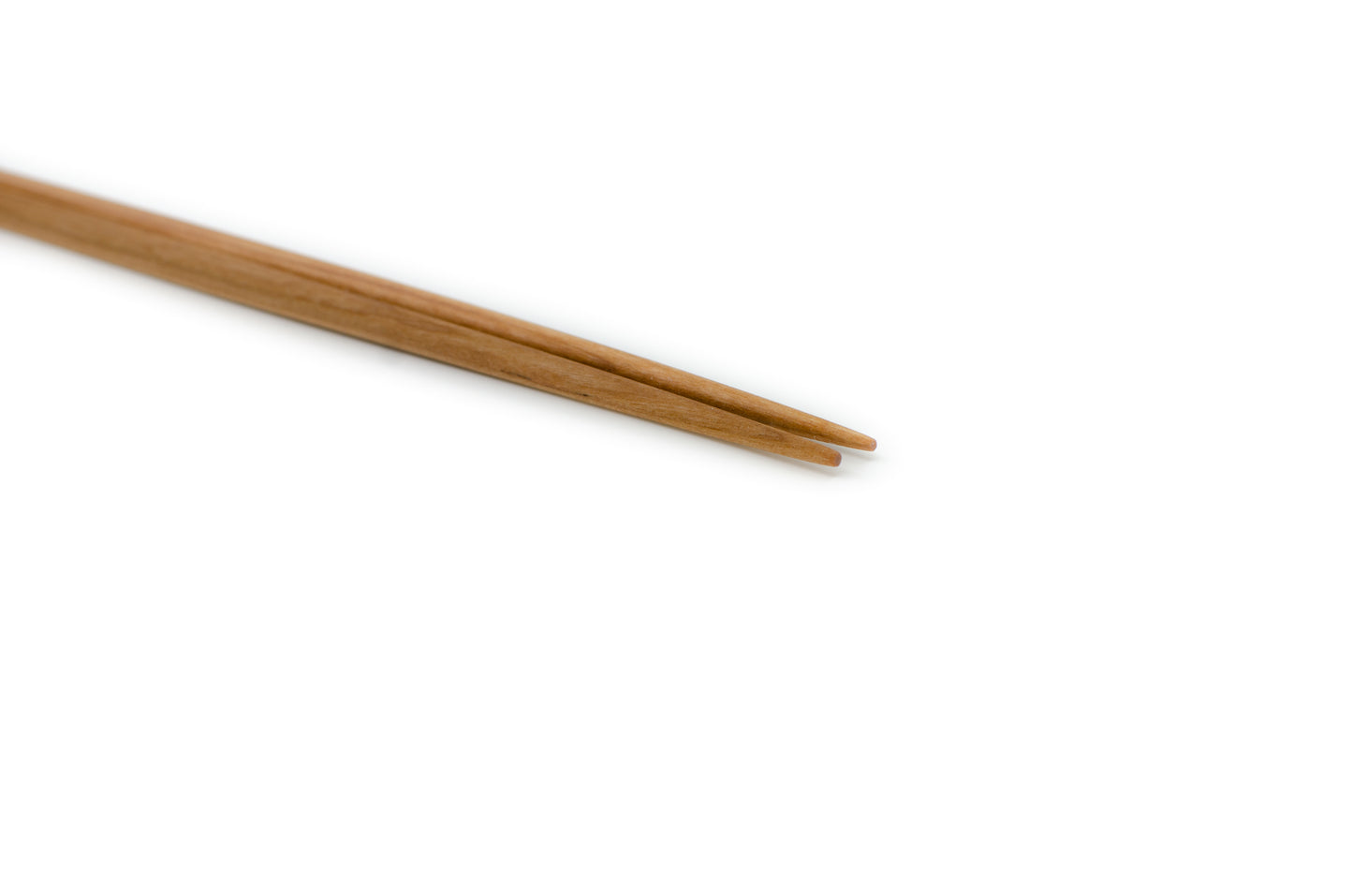 Simpo Square-Pointy style (100% Tung oil finish)-Natural Wood Chopsticks-Made in Canada - Cherry