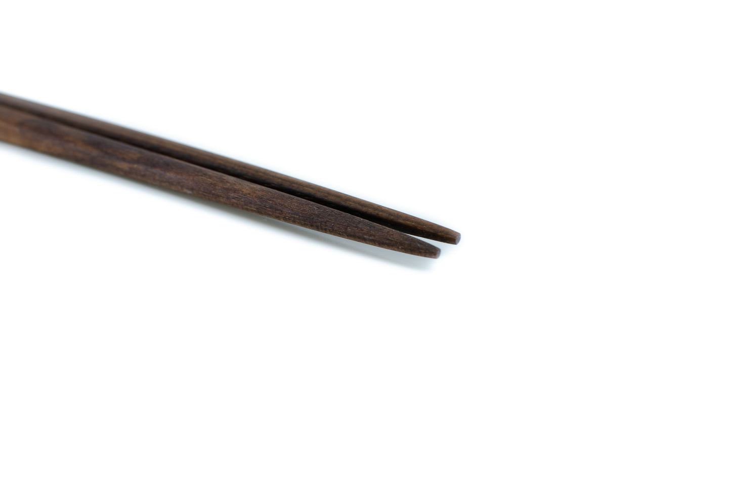 Simpo Square-Pointy style (100% Tung oil finish)-Natural Wood Chopsticks-Made in Canada - Walnut