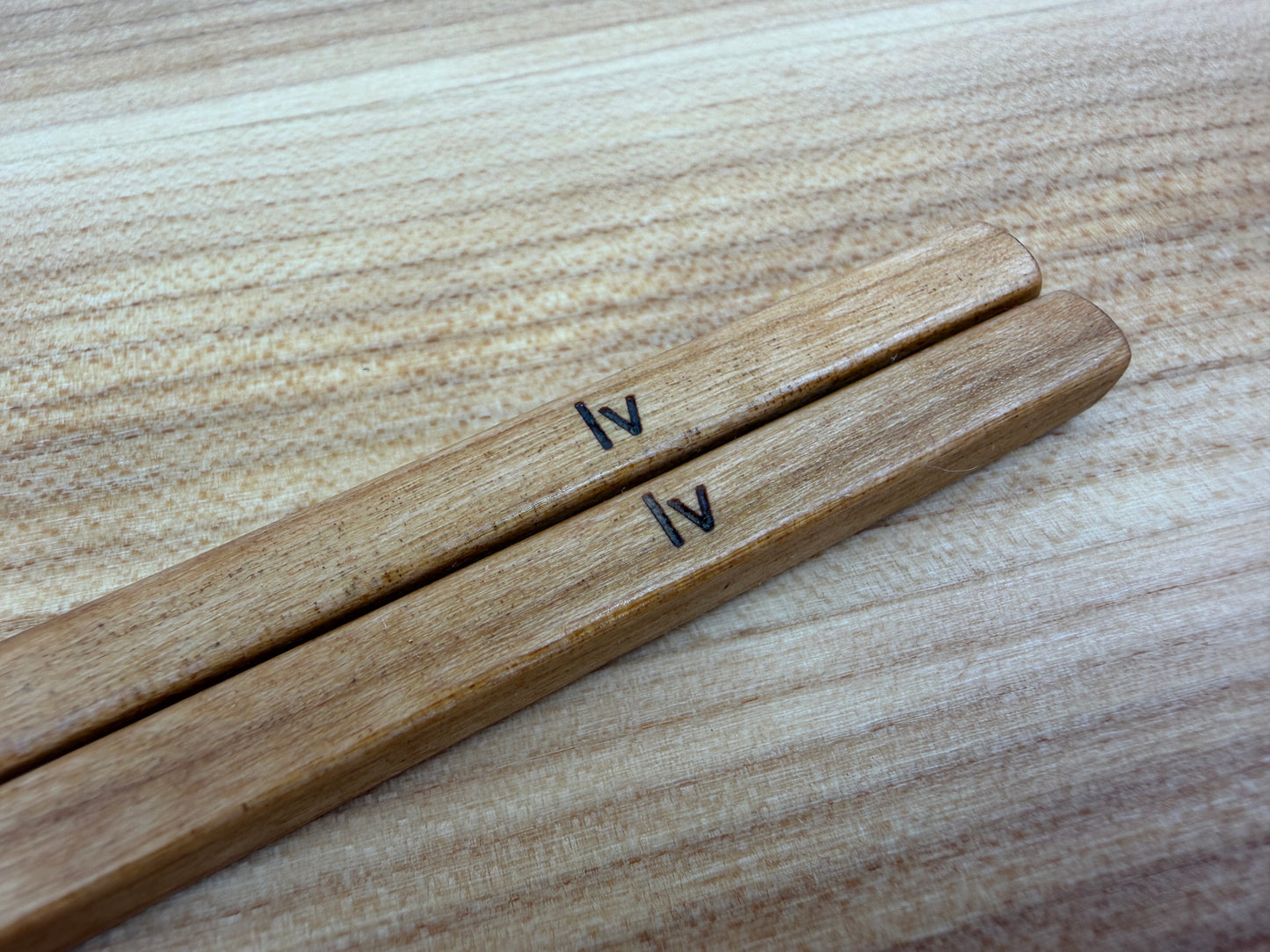 Original style (100% Tung oil finish)-Natural Wood Chopsticks-Made In Canada